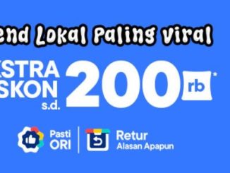 Promo Blibli Lokal Kalcer diskon hingga Rp. 200.000 produk fashion dan aksesori lokal