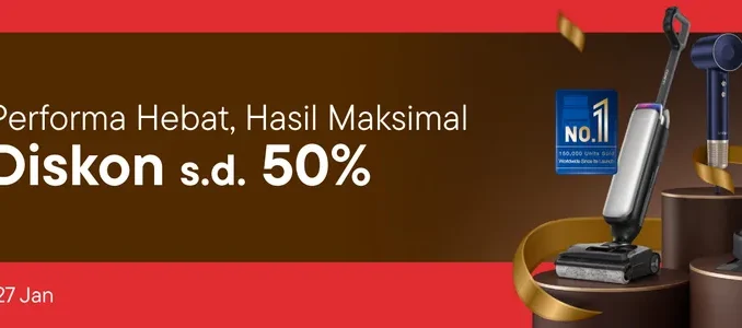 Promo Blibli Payday Diskon hingga 50% peralatan rumah tangga pilihan