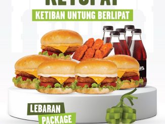 Promo Burger Bangor KETUPAT Paket Lebaran Rp. 205.000 paket burger nugget minuman