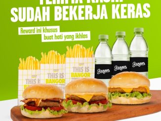 Promo Burger Bangor Super Brand Deals mulai Rp. 45.000 paket burger fries dan minuman