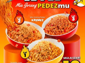 Promo CHIGO x FLIP Bundle Mie Goreng Pedez mulai Rp. 25.455 dengan pilihan level pedas dan paket hemat