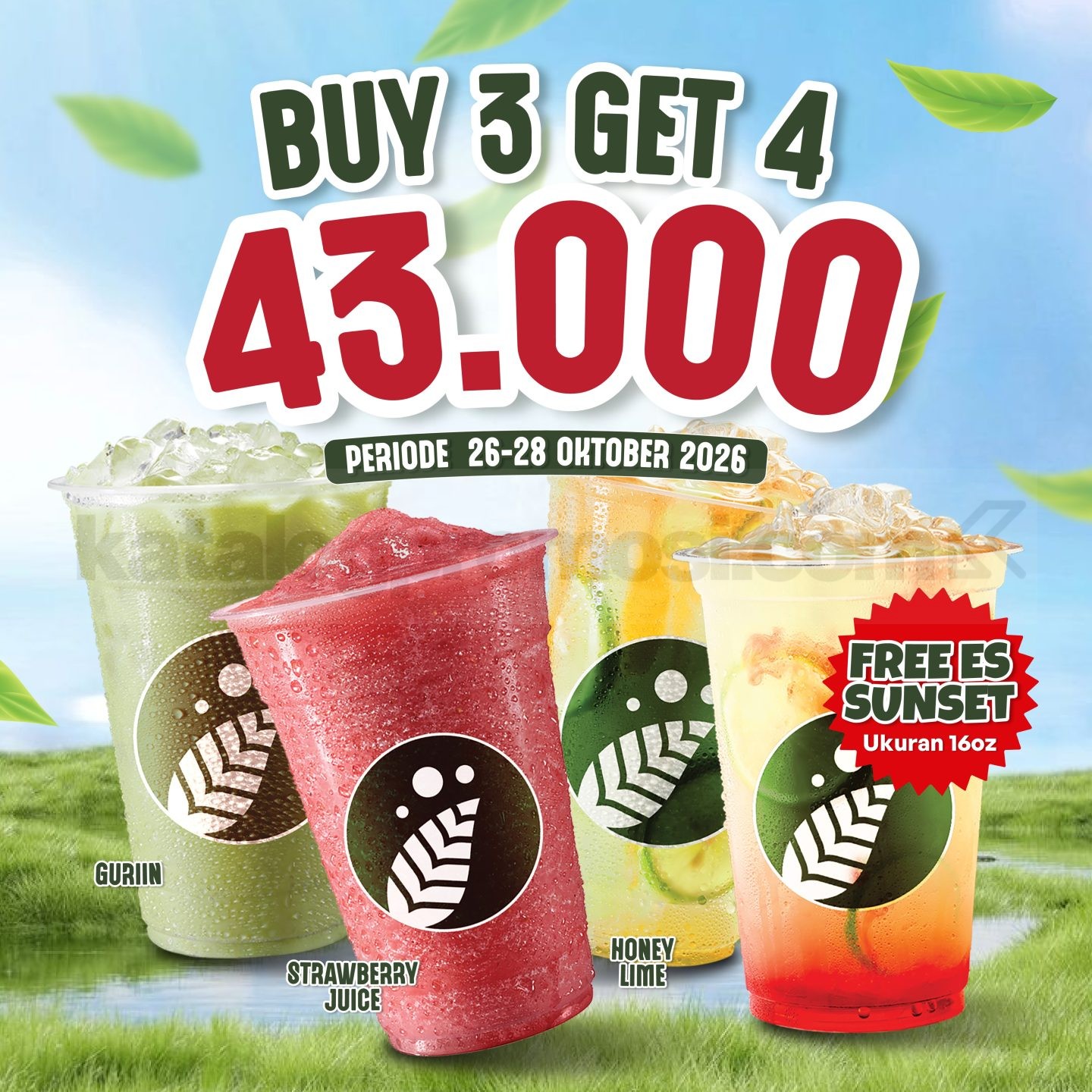 Promo Cincau Station Bayar 2 Dapat 3 Promo Cincau Station Bayar 2 Dapat 3 1