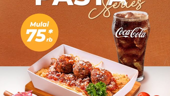 Promo Cinépolis Combo Pasta Series mulai Rp. 75.000 pilihan pasta hangat bioskop