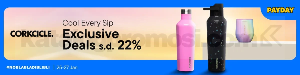 Promo Corkcicle Payday Blibli Diskon 22% Botol Minum Stylish Promo Corkcicle Payday Blibli diskon 22% botol minum premium stylish