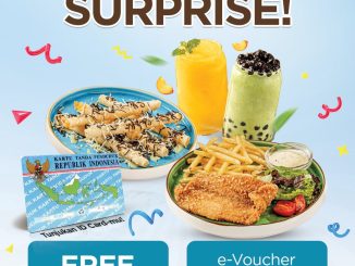 Promo Excelso April Born Surprise Free Crispy Cassava dan e voucher hingga Rp. 400.000