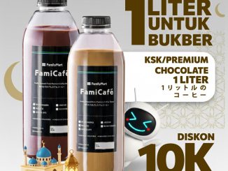 Promo Familymart 1 Liter untuk Bukber Diskon Rp. 10.000 via FamiGO