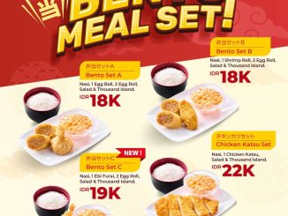 Promo FamilyMart Bento Meal Set mulai Rp. 18.000 dengan pilihan bento lengkap
