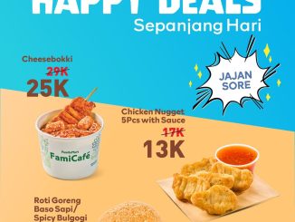 Promo FamilyMart Jajan Sore Menu Favorit mulai Rp. 8.500