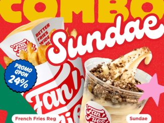 Promo FanFries QPON Combo Sundae Diskon 24% harga Rp. 52.800