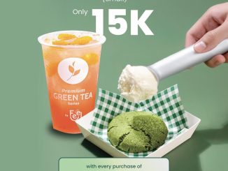 Promo Feel Matcha Green Tea Cranberry Orange Rp. 15.000 dengan pembelian Bomb Cha Overdose Cookie
