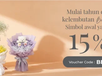 Buket Baby Breath FlowerAdvisor diskon 15% simbol ketulusan dan cinta murni
