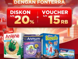 Promo Fonterra Awali Tahun Baru diskon hingga 20% di Shopee Official Store
