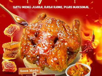 Promo Fritto Chicken NEW Whole Chicken Rp. 90 ribu ayam utuh saus madu pedas