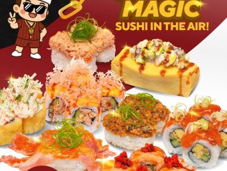 Promo Genki Sushi 24K Magic Sushi Favorit Rp. 24.000 dengan pilihan menu sushi per piring