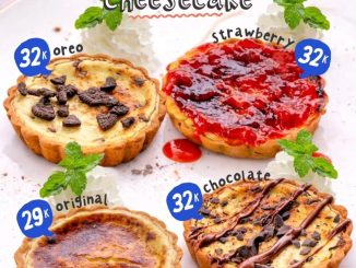 Promo Gigglebox Brulee Cheesecake Start From 29K* dengan tekstur lumer dan topping brûlée