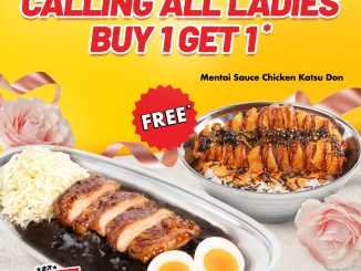 Promo Go! Go! CURRY! Buy 1 Get 1 International Women’s Day