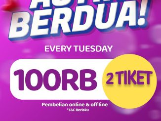 Promo Go! Wet Asyik Berdua tiket wahana air Rp.100.000 untuk dua orang