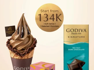 Promo Godiva Payday Soft Serve + Chocolate mulai Rp. 134.000 paket dessert premium hingga 28 Februari