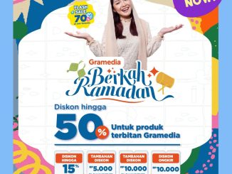 Promo Gramedia Berkah Ramadan diskon hingga 50% buku pilihan eksklusif di Gramedia.com