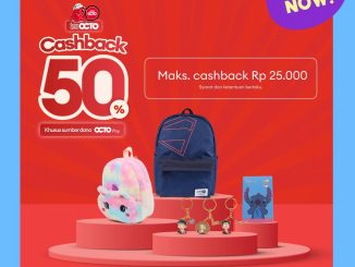 Promo Gramedia Cashback 50% QR OCTO Pay hingga Rp. 25.000