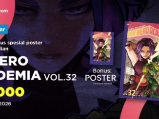 Promo Gramedia My Hero Academia Vol. 32 Rp. 50.000 + Bonus Poster eksklusif
