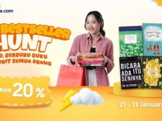 Promo Gramedia The Bestseller Hunt 2026 diskon 20% buku best seller