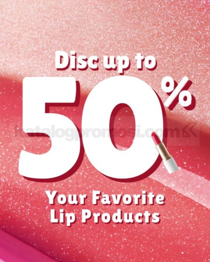 Promo Guardian Lips Party Diskon Hingga 50%