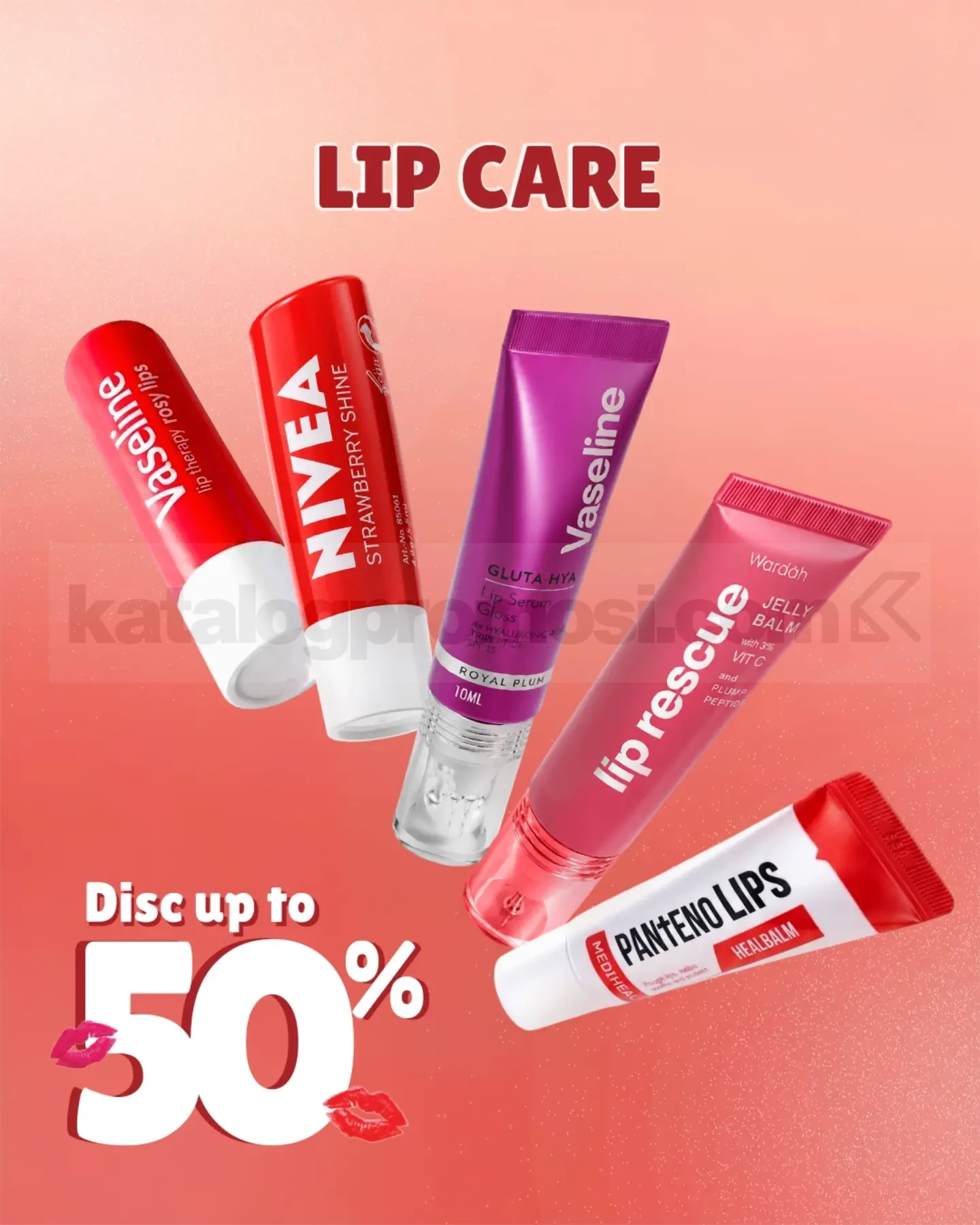 Promo Guardian Lips Party Diskon Hingga 50%