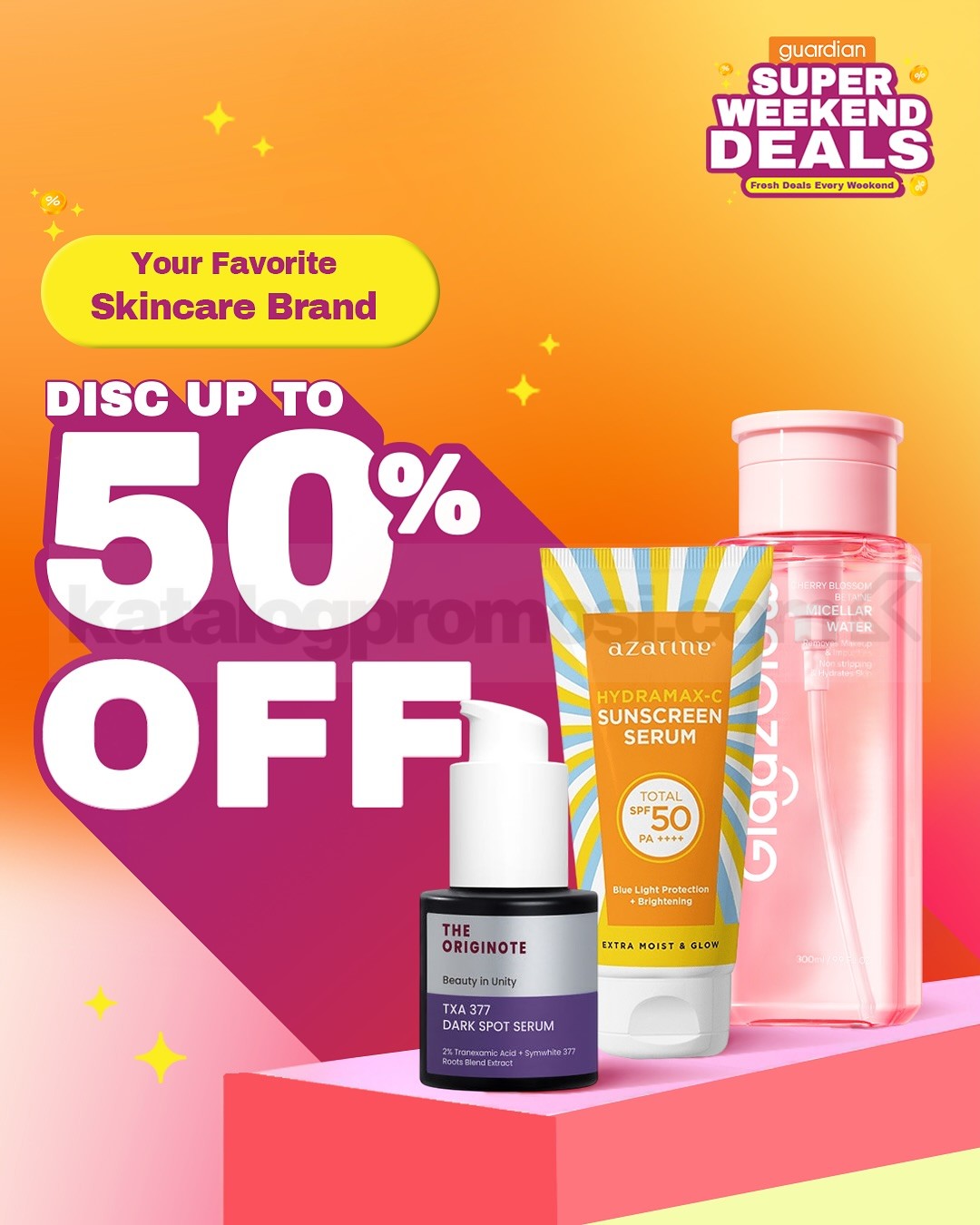 Promo Guardian Super Weekend Deals Diskon hingga 50% Promo Guardian Super Weekend Deals Diskon hingga 50% 2