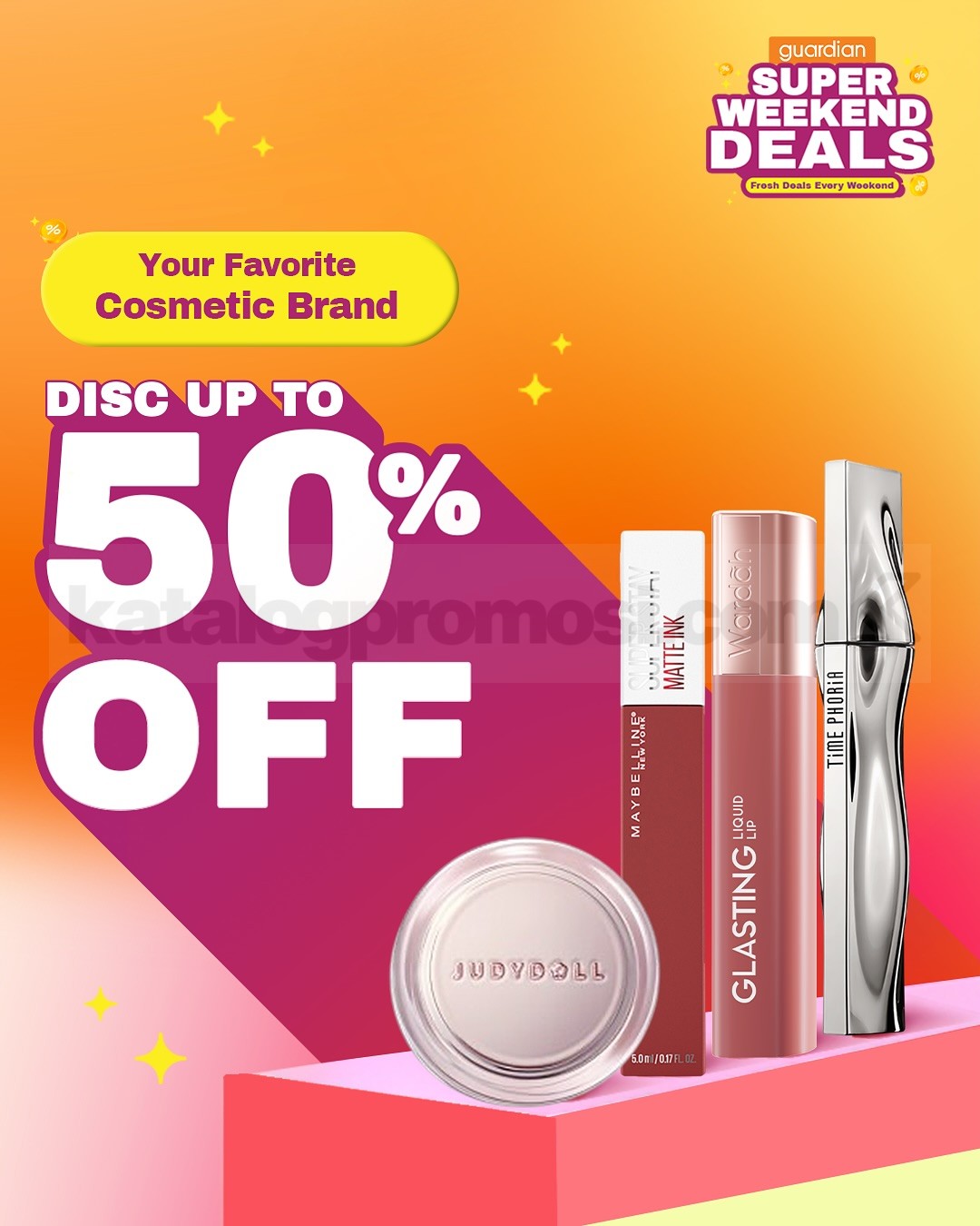 Promo Guardian Super Weekend Deals Diskon hingga 50% Promo Guardian Super Weekend Deals Diskon hingga 50% 1