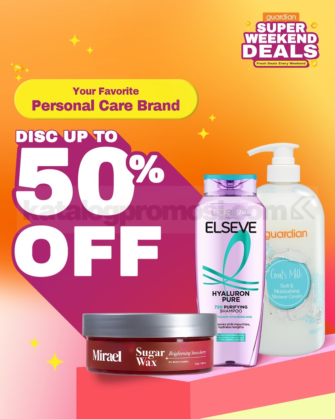 Promo Guardian Super Weekend Deals Diskon hingga 50% Promo Guardian Super Weekend Deals Diskon hingga 50% 3