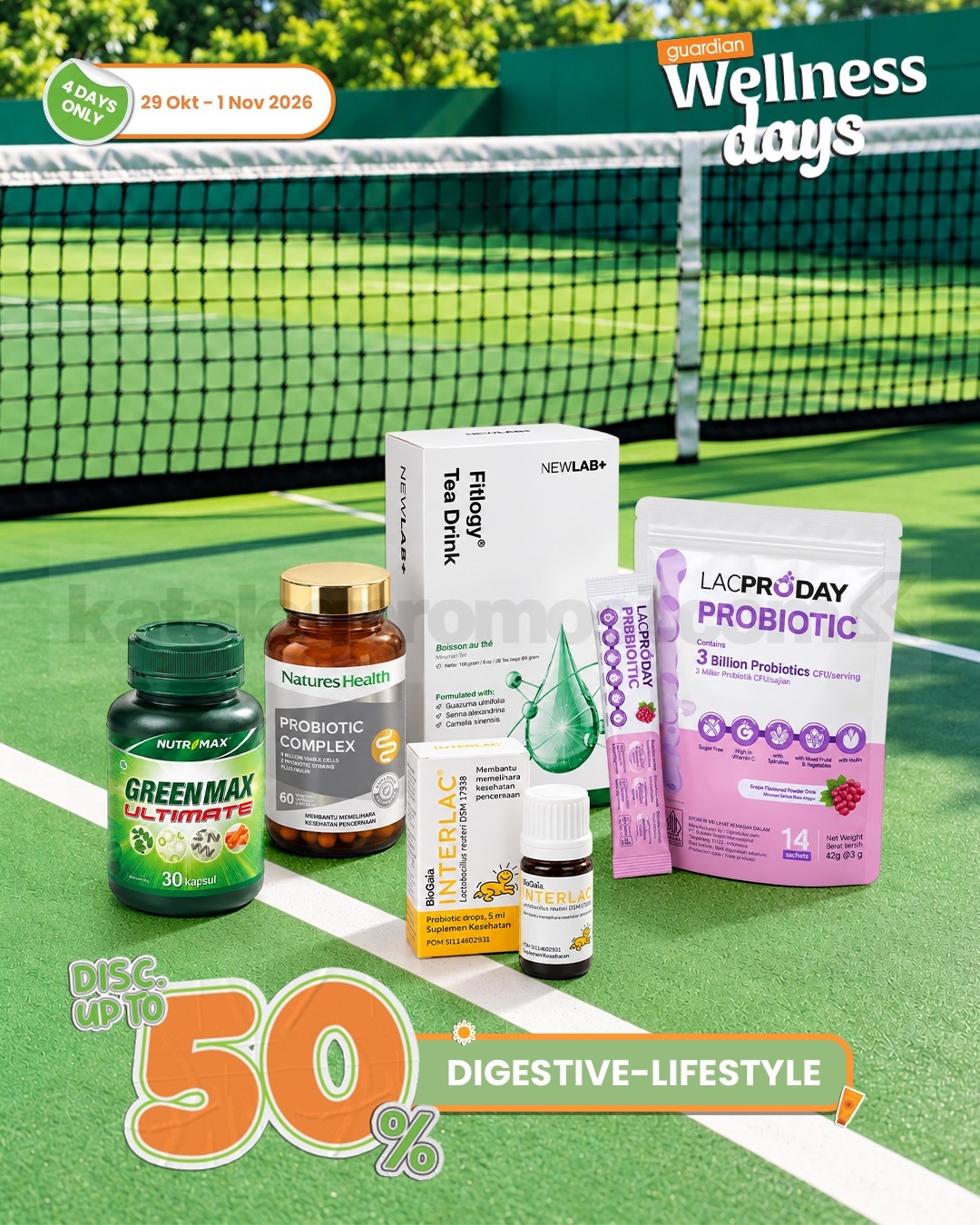 Promo Guardian Wellness Days Diskon hingga 50% Promo Guardian Wellness Days Diskon hingga 50% 4