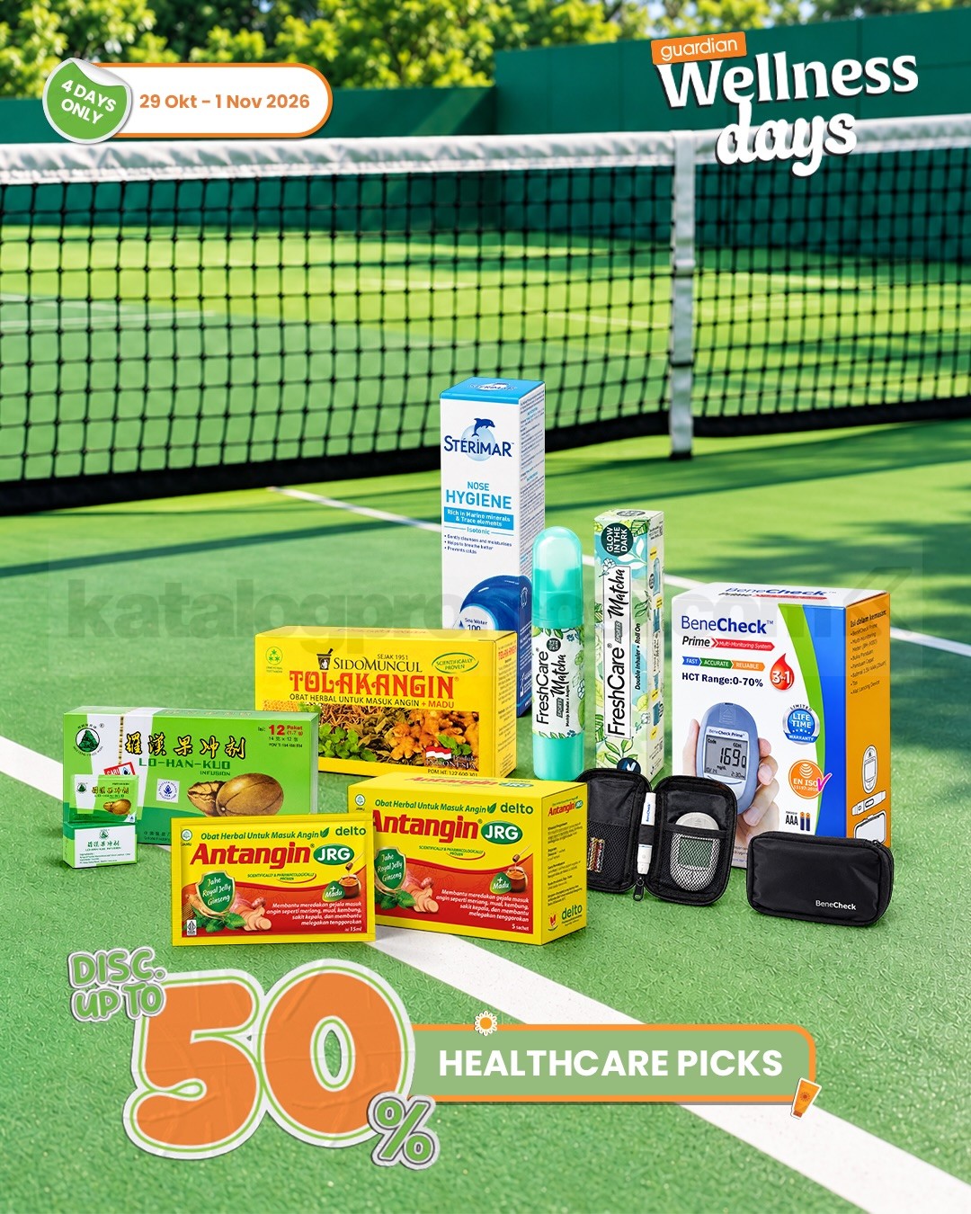 Promo Guardian Wellness Days Diskon hingga 50% Promo Guardian Wellness Days Diskon hingga 50% 5