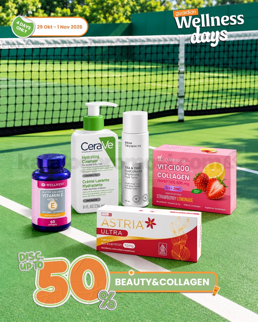 Promo Guardian Wellness Days Diskon hingga 50% Promo Guardian Wellness Days Diskon hingga 50% 1