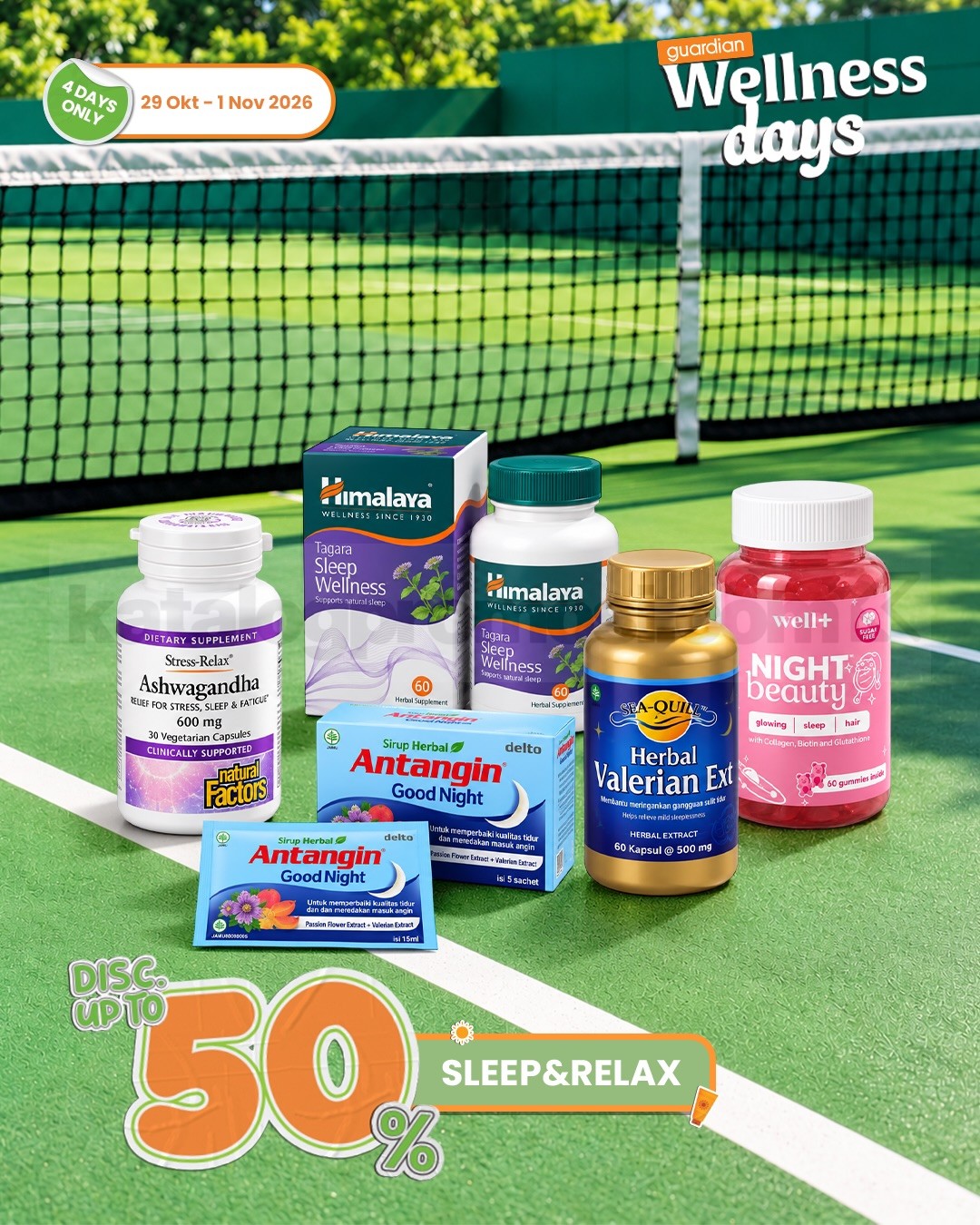 Promo Guardian Wellness Days Diskon hingga 50% Promo Guardian Wellness Days Diskon hingga 50% 3