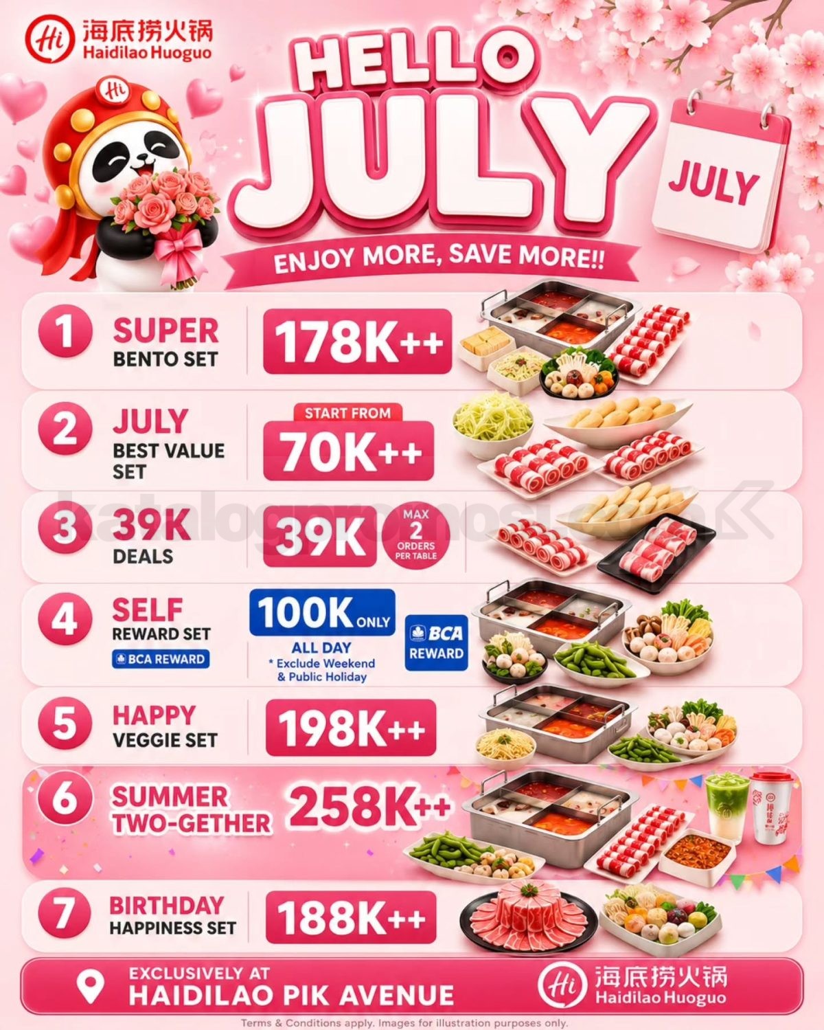 Promo Haidilao July Deals Set Mulai Rp. 39.000 Promo Haidilao July Deals Set Mulai Rp. 39.000 menu hemat Juli di PIK Avenue