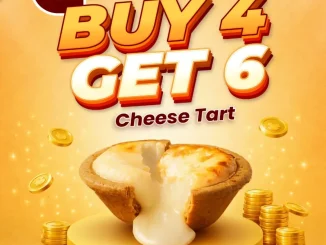 Promo Hokkaido Baked Cheese Tart Payday Buy 4 Get 6 tambah 2 cheese tart gratis pilihan rasa