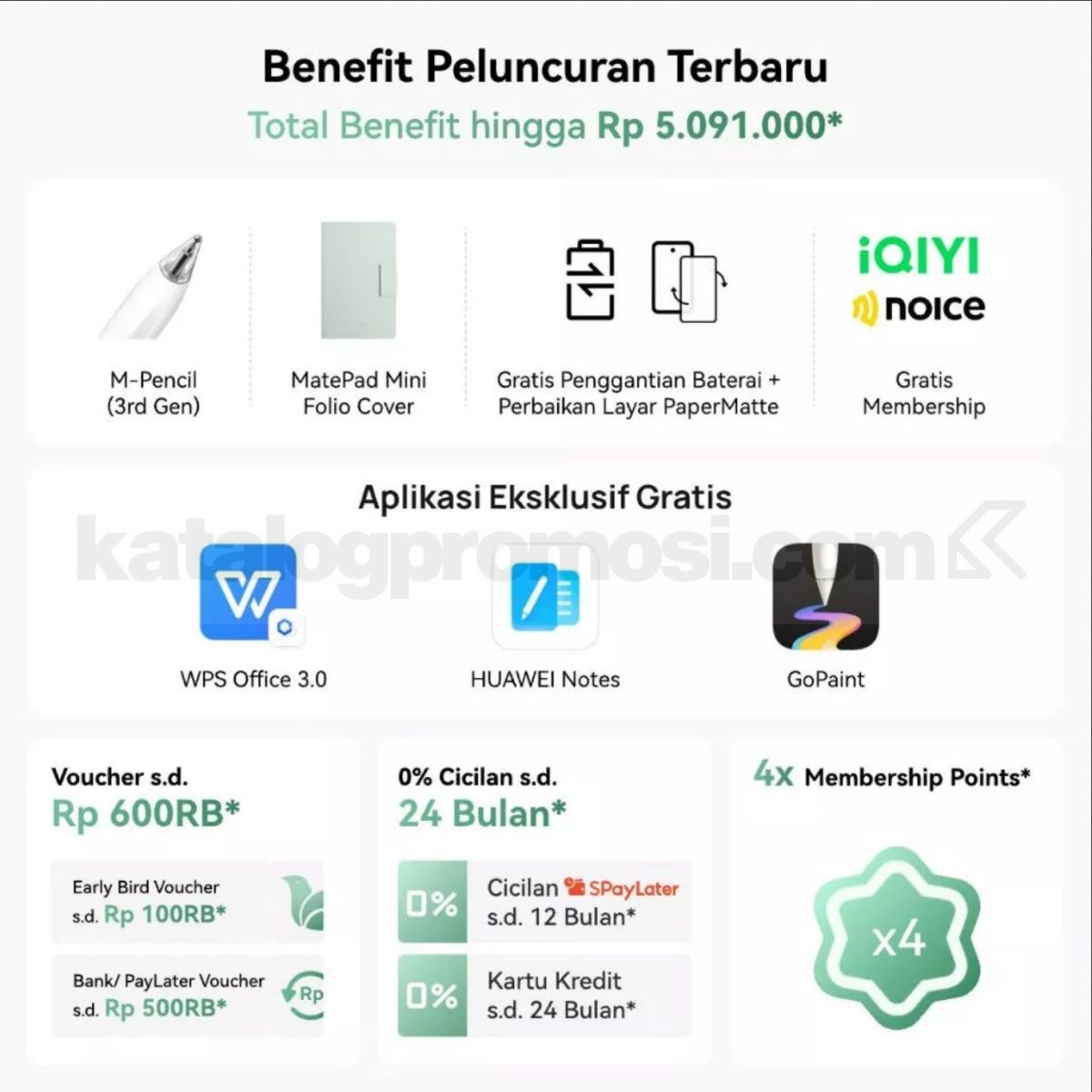 Promo Huawei NEW! MatePad Mini Gratis Pen dan Cover Promo Huawei NEW! MatePad Mini Gratis Pen dan Cover 2