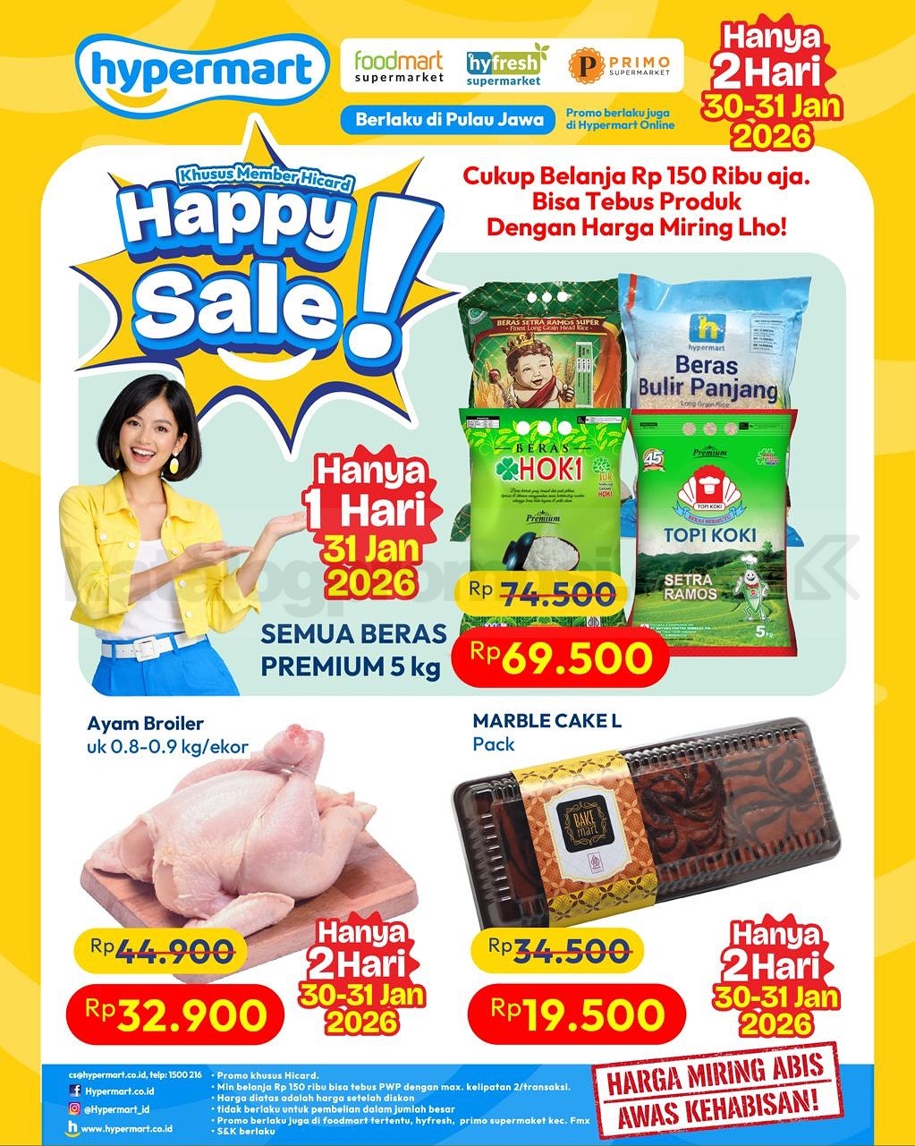 Promo Hypermart Happy Sale 30-31 Januari 2026 Promo Hypermart Happy Sale 30-31 Januari 2026 1