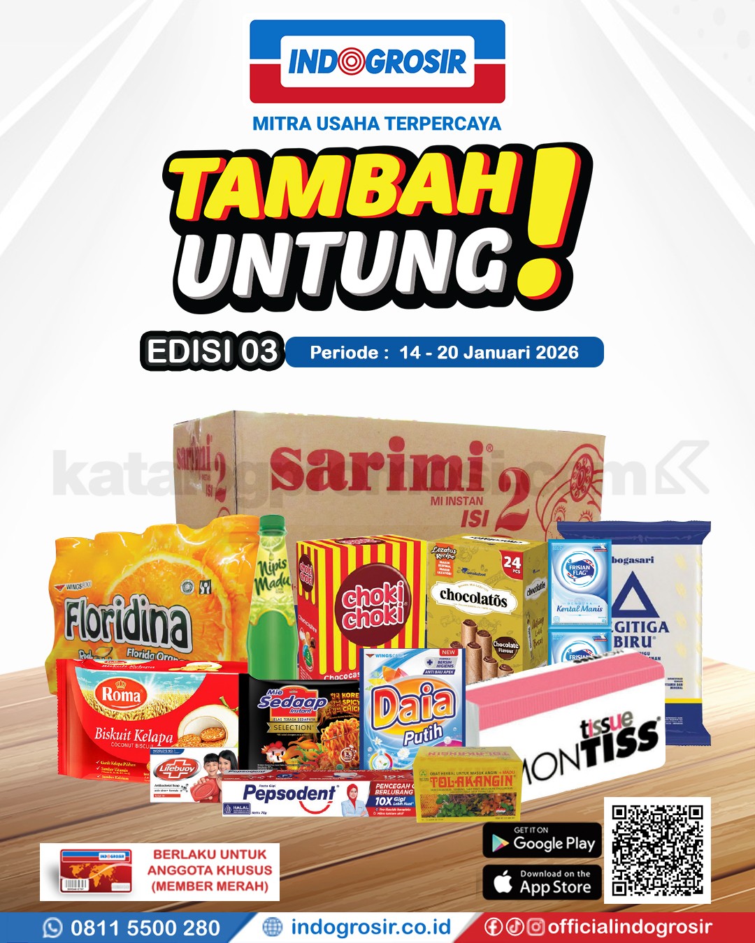 Promo Indogrosir TAMBAH UNTUNG 14-20 Januari 2026 • SoPasti.Com