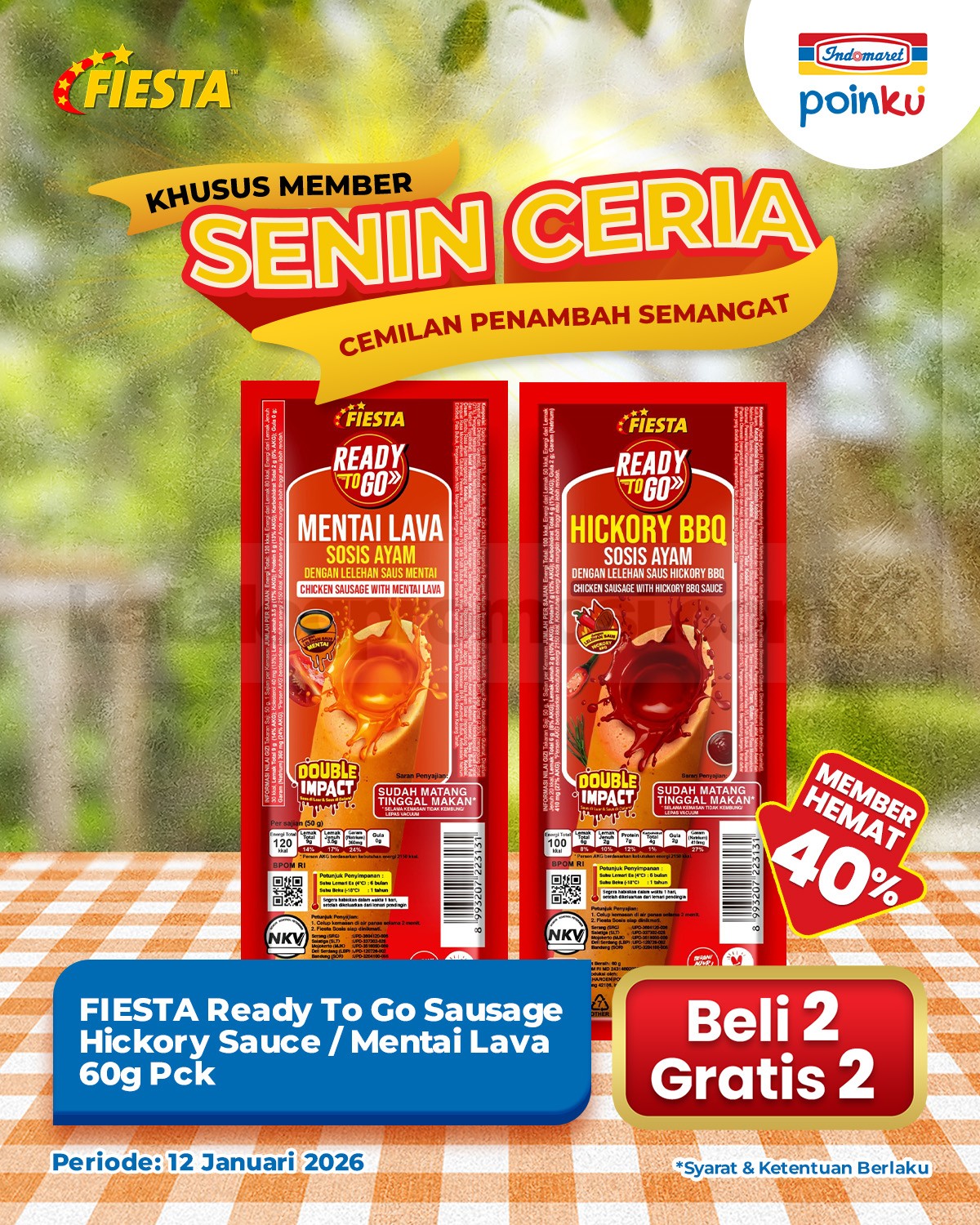 Promo Indomaret Senin Ceria BELI 2 GRATIS 2 Promo Indomaret Senin Ceria BELI 2 GRATIS 2 1