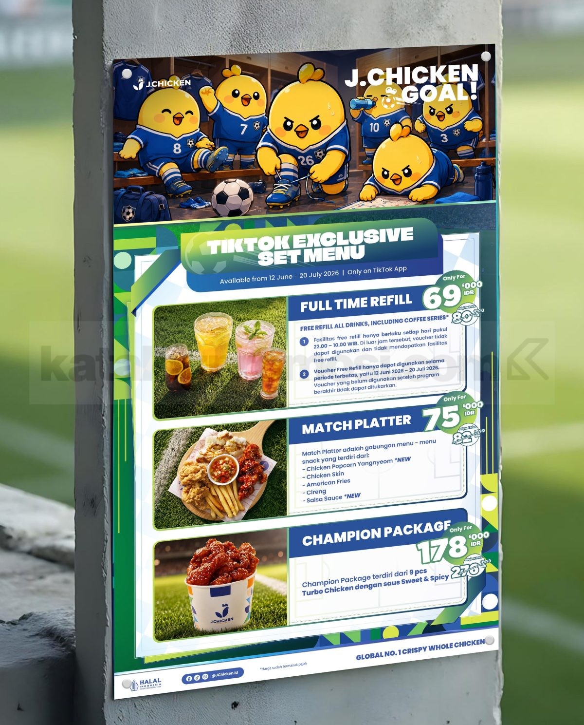 Promo J.Chicken Goal World Set Menu mulai Rp. 16.364 Promo J.Chicken Goal World Set Menu mulai Rp. 16.364 1