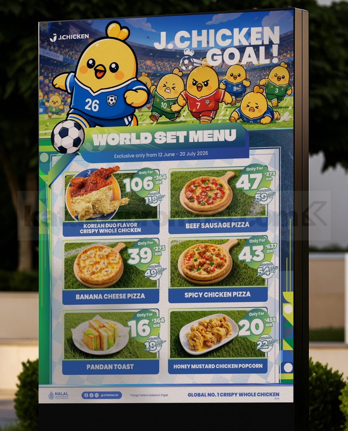 Promo J.Chicken Goal World Set Menu mulai Rp. 16.364 Promo J.Chicken Goal World Set Menu mulai Rp. 16.364 2