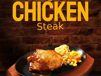 Promo JChicken Wednesday Chicken Steak harga Rp 19.091 khusus pemesanan via aplikasi MJCK