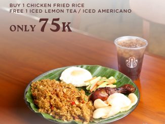 Promo JCO Perfect Pairings Beli 1 Gratis 1 Chicken Fried Rice dengan minuman gratis