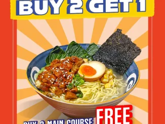 Promo Jigo Ramen Festival Jakarta Great Sale Beli 2 Gratis 1 dapat OG Miso Soup Ramen gratis