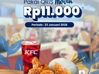 Promo KFC HUT Mandiri Taspen Kombo Winger Rp. 11.000 1