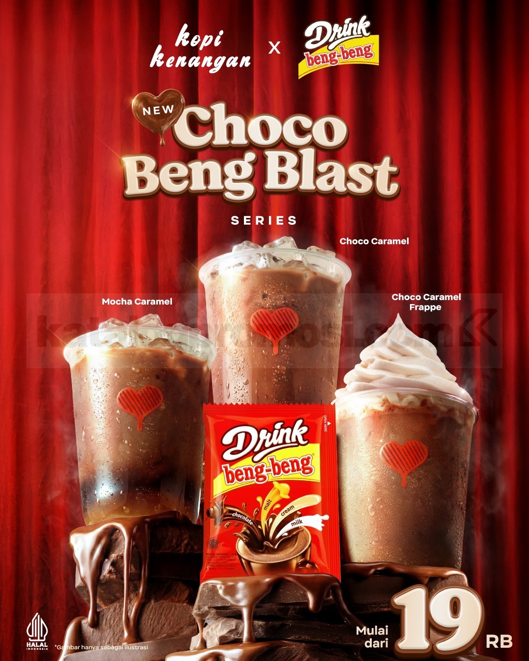 Promo Kopi Kenangan NEW Choco Beng Blast mulai Rp. 19.000 Promo Kopi Kenangan NEW Choco Beng Blast mulai Rp. 19.000 1