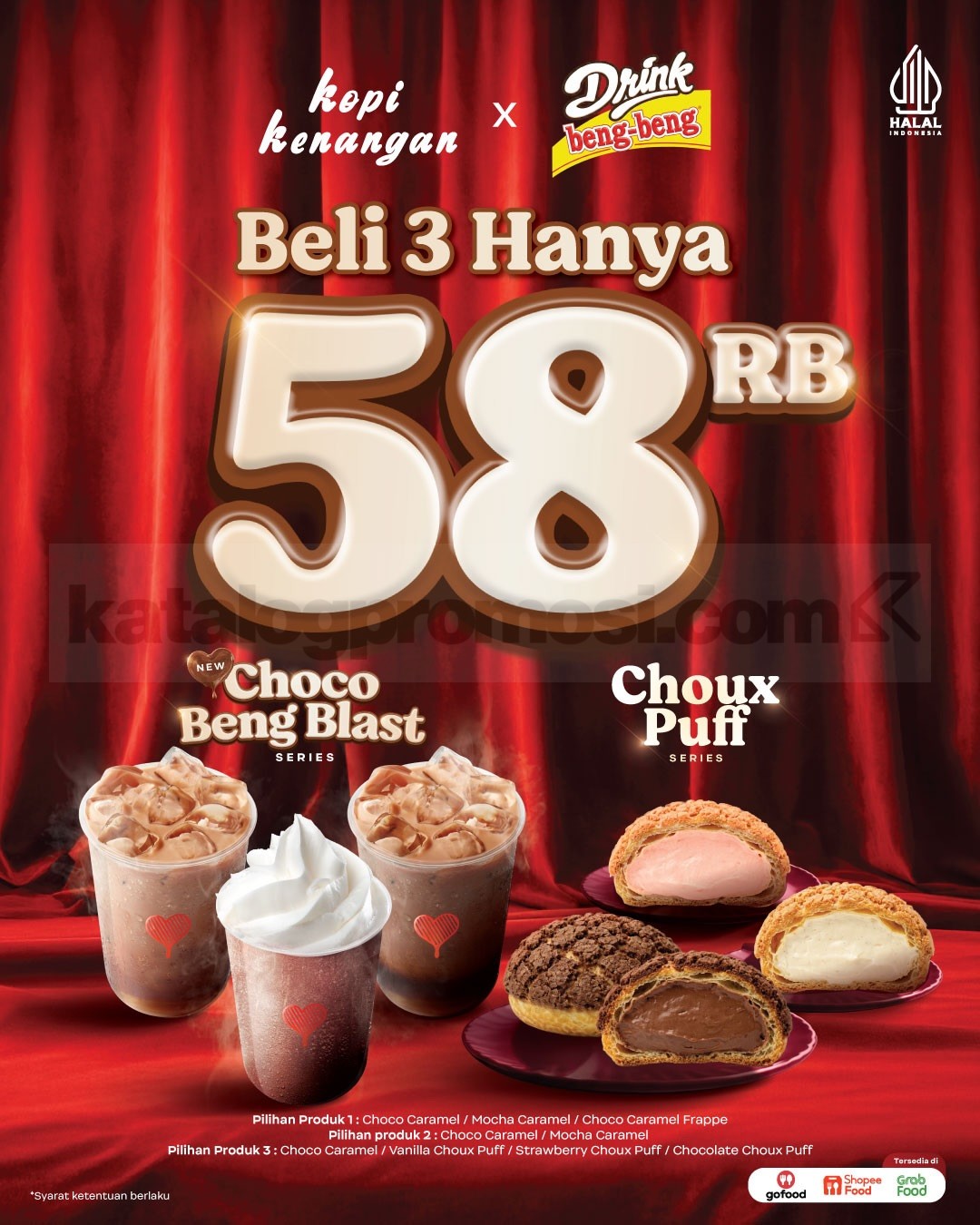 Promo Kopi Kenangan NEW Choco Beng Blast mulai Rp. 19.000 Promo Kopi Kenangan NEW Choco Beng Blast mulai Rp. 19.000 4