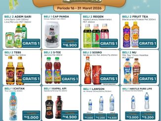Promo Lawson Lebaran Bareng Beli 2 Gratis 1 minuman dan snack hemat